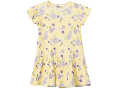 Name It double cream kjole blomster